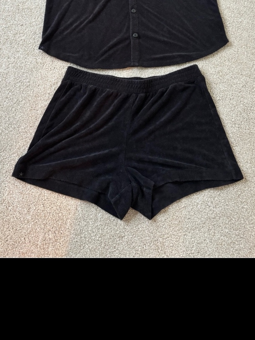 Barefoot Dreams Terry Elastic Waist Shorts